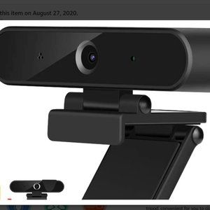 Webcam with Microphone, HD 1080P Webcam